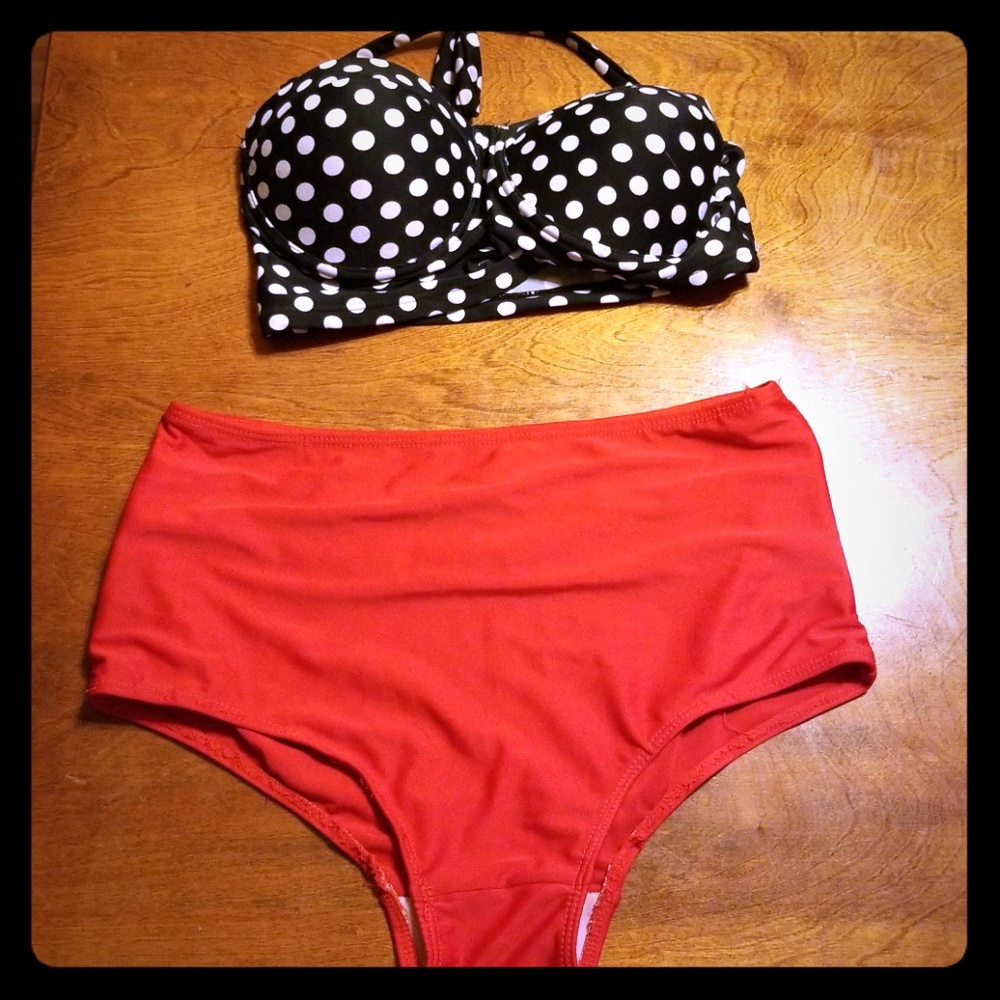 Retro HIGH WAISTED swimsuit